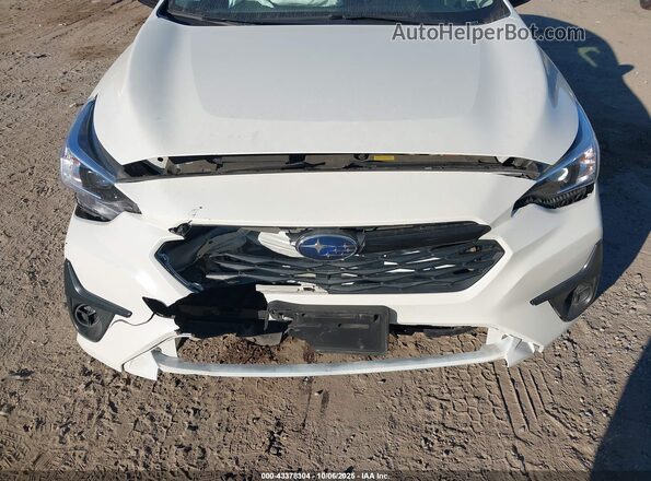 JF1GUABC4R8332673 2024 SUBARU IMPREZA Белый Вид спереди