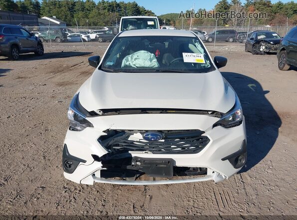 JF1GUABC4R8332673 2024 SUBARU IMPREZA Белый Вид щитка приборов
