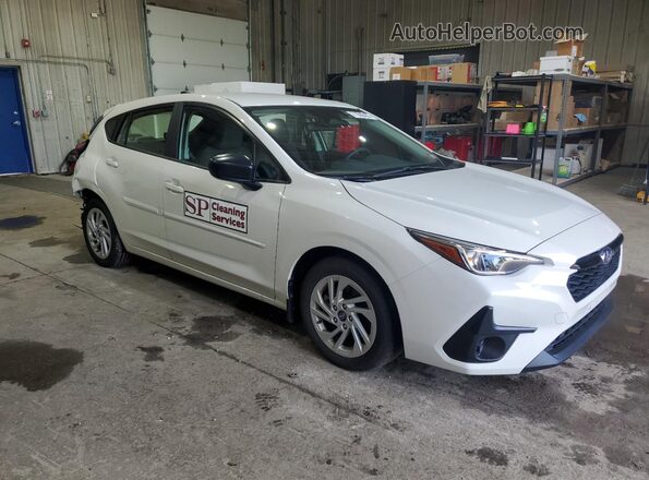 JF1GUABC4R8870595 2024 SUBARU IMPREZA White Передня права чверть