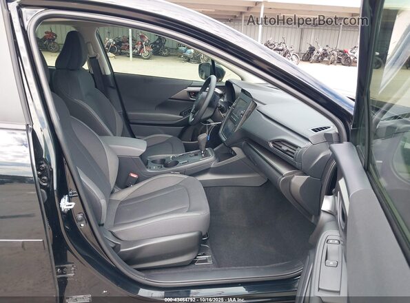 JF1GUABC4S8202480 2025 SUBARU IMPREZA Black წინა სალონის ხედი