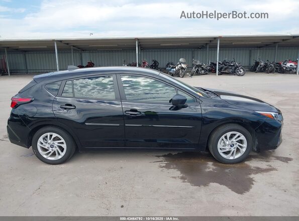 JF1GUABC4S8202480 2025 SUBARU IMPREZA Black უკანა სალონის ხედი