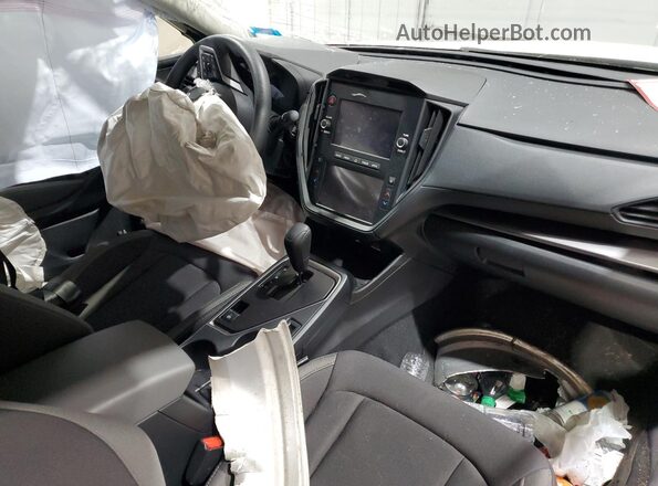 JF1GUABC7S8266285 2025 SUBARU IMPREZA White Dashboard view