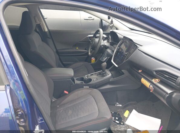 JF1GUAFC5R8304617 2024 SUBARU IMPREZA Blue Front interior view