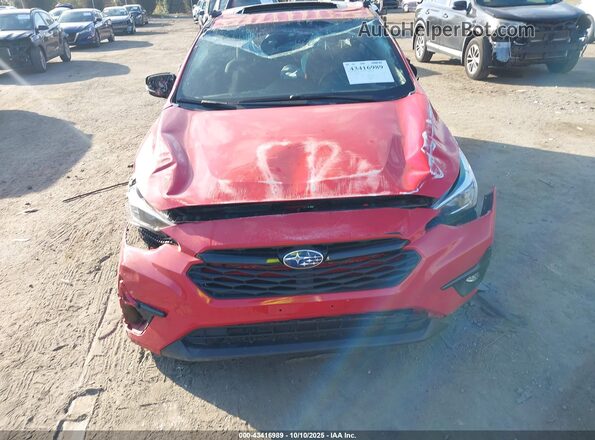 JF1GUHJC4R8893885 2024 SUBARU IMPREZA Red Vista frontal