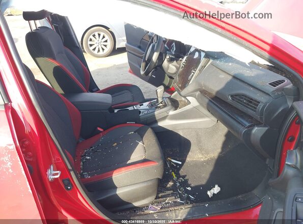 JF1GUHJC4R8893885 2024 SUBARU IMPREZA Red Vista interior delantera