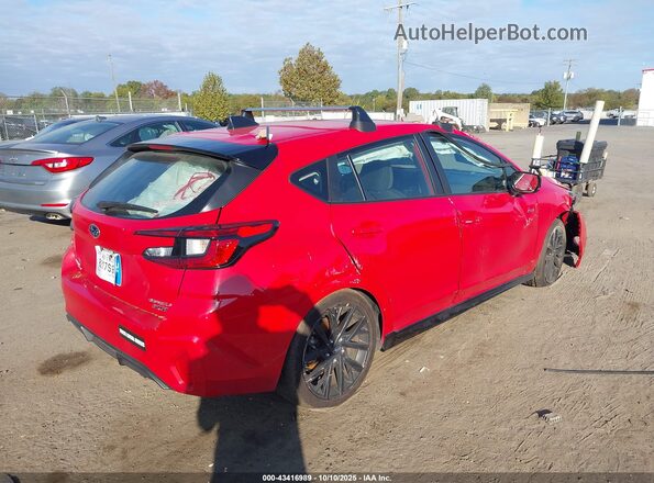 JF1GUHJC4R8893885 2024 SUBARU IMPREZA Red Trasero derecho