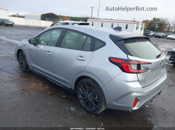 JF1GUHJC9S8219057 2025 SUBARU IMPREZA Серебряный Задняя левая четверть