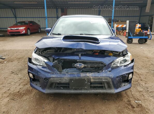 JF1VA1A63M9809690 2021 SUBARU WRX Blue Vista frontal
