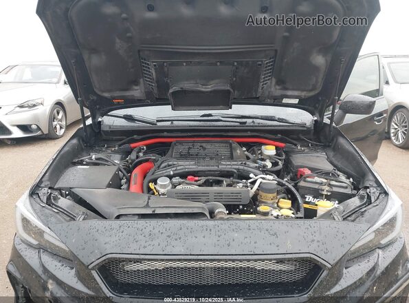 JF1VA1A69K9801820 2019 SUBARU WRX Black Вид ззаду