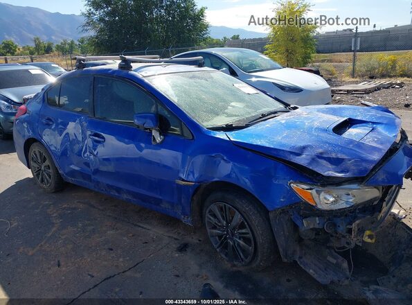 JF1VA1A69L9820353 2020 SUBARU WRX Blue Вид спереду