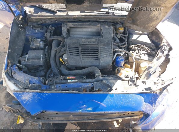 JF1VA1A69L9820353 2020 SUBARU WRX Blue Вид ззаду