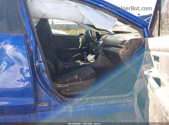 JF1VA1A69L9820353 2020 SUBARU WRX Blue Вид салону спереду