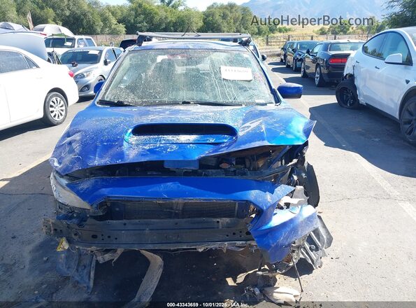 JF1VA1A69L9820353 2020 SUBARU WRX Blue Вид задньої частини салону