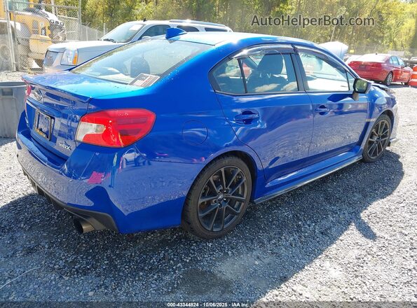 JF1VA1C61L9825852 2020 SUBARU WRX Синий Задняя правая четверть