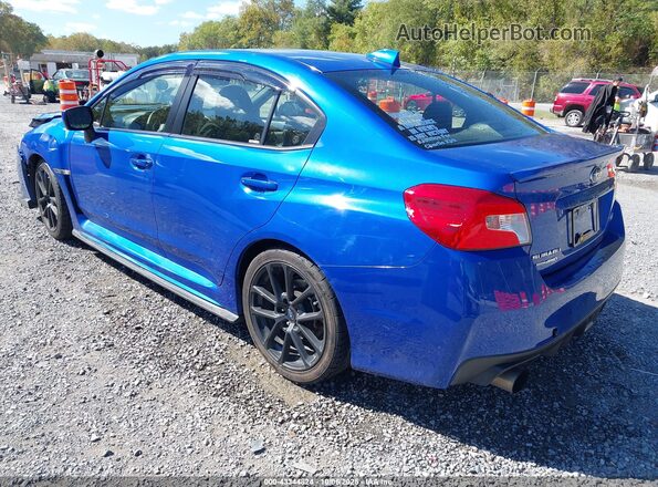 JF1VA1C61L9825852 2020 SUBARU WRX Синий Задняя левая четверть