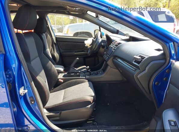 JF1VA1C61L9825852 2020 SUBARU WRX Синий Вид салона спереди