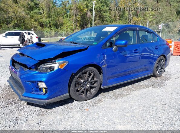JF1VA1C61L9825852 2020 SUBARU WRX Синий Передняя левая четверть