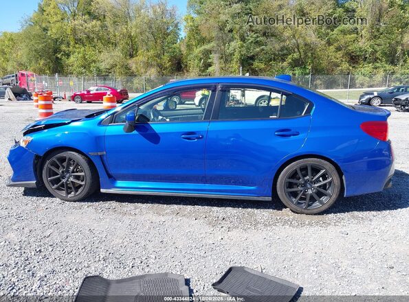 JF1VA1C61L9825852 2020 SUBARU WRX Синий Вид задней части салона