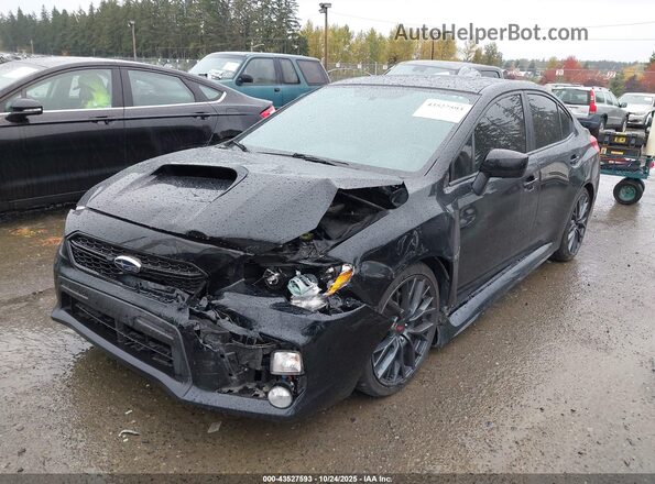 JF1VA1C63M9804115 2021 SUBARU WRX Black Vista tres cuartos delantera izquierda