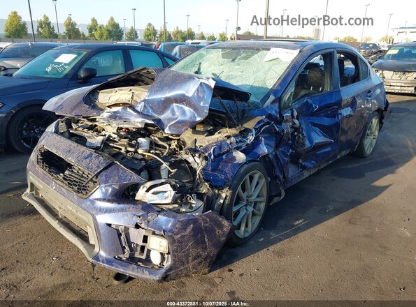 JF1VA1C6XM9820196 2021 SUBARU WRX Синий Передняя левая четверть