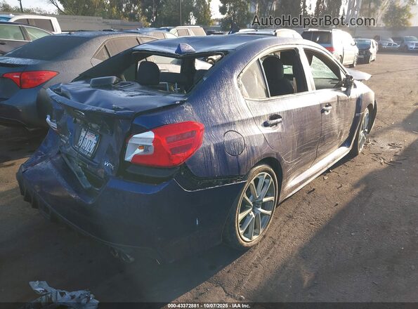 JF1VA1C6XM9820196 2021 SUBARU WRX Синий Задняя правая четверть