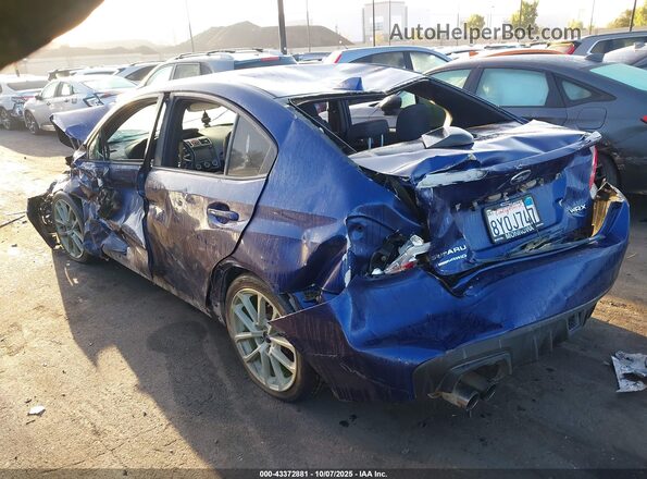 JF1VA1C6XM9820196 2021 SUBARU WRX Синий Задняя левая четверть