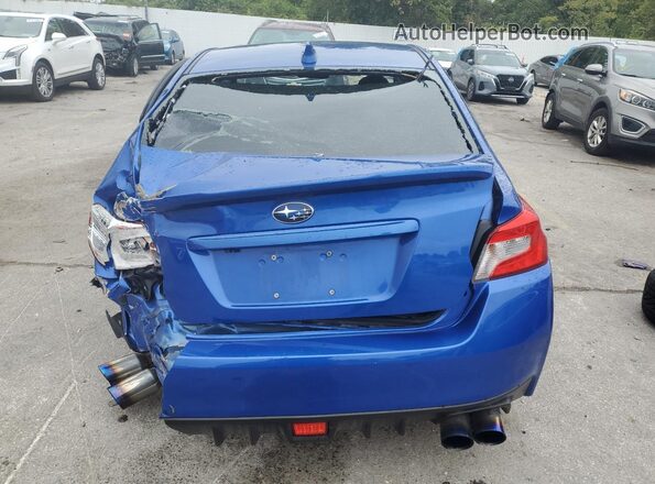 JF1VA1H64L9813039 2020 SUBARU WRX Синий Вид сзади