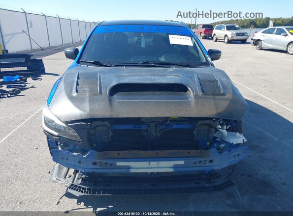 JF1VA1J65H9828425 2017 SUBARU WRX Blue Rear interior view
