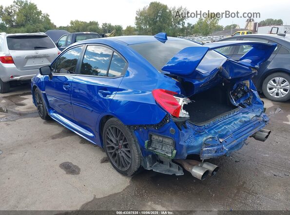 JF1VA2M68G9811439 2016 SUBARU WRX STI Blue Задня ліва чверть