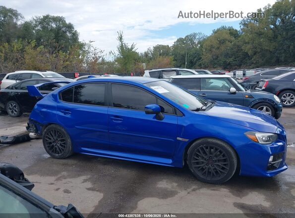 JF1VA2M68G9811439 2016 SUBARU WRX STI Blue Панорамний вид салону 360°