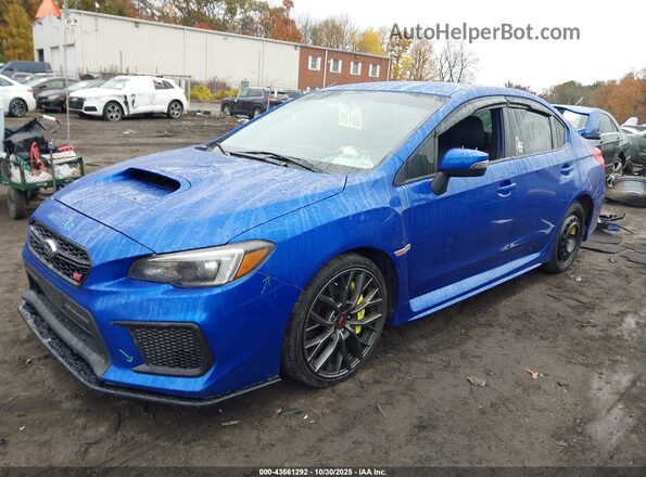 JF1VA2R69K9829529 2019 SUBARU WRX STI Blue Front left