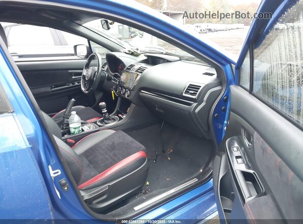 JF1VA2R69K9829529 2019 SUBARU WRX STI Blue Front interior view