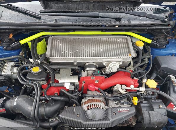 JF1VA2T65J9807504 2018 SUBARU WRX STI Blue 