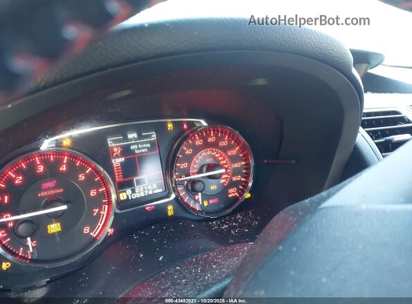 JF1VA2V69H9811353 2017 SUBARU WRX STI Black Vista de los asientos traseros