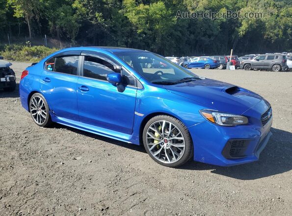 JF1VA2Y62L9828905 2020 SUBARU WRX Синий Передняя правая четверть