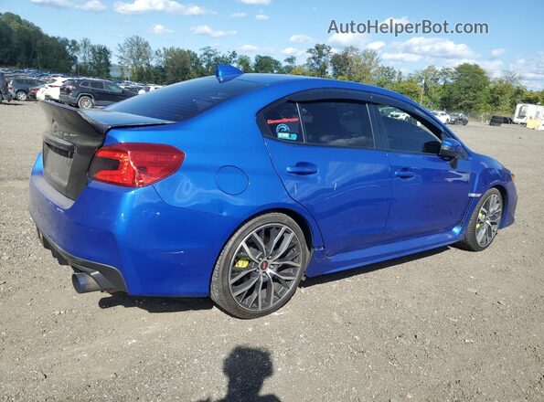 JF1VA2Y62L9828905 2020 SUBARU WRX Синий Задняя правая четверть