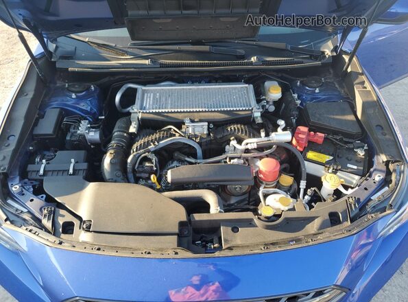 JF1VBAF62P9809786 2023 SUBARU WRX Blue Rear interior view