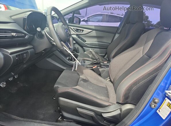 JF1VBAF66P9802954 2023 SUBARU WRX Blue Вид салону спереду