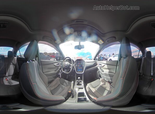 JF1VBAF66P9802954 2023 SUBARU WRX Blue Панорамний вид салону 360°