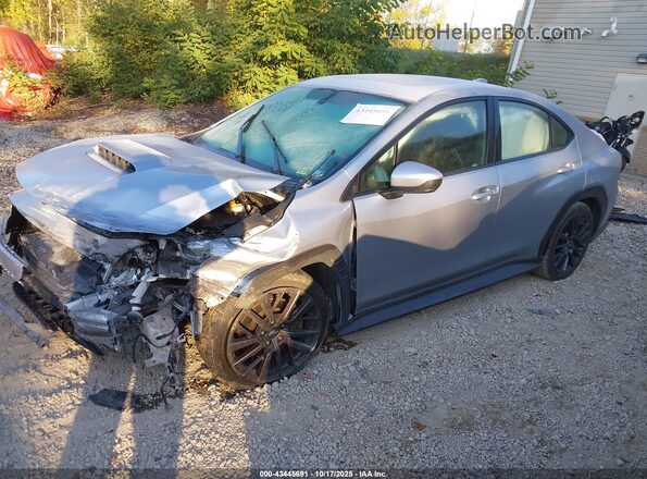 JF1VBAF69N9022749 2022 SUBARU WRX Silver წინა მარცხენა ხედი სამი მეოთხედიდან