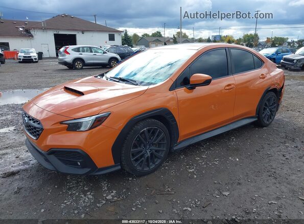 JF1VBAF69P9807467 2023 SUBARU WRX Orange Передня ліва чверть