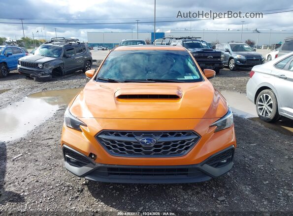 JF1VBAF69P9807467 2023 SUBARU WRX Orange Вид щитка приладів