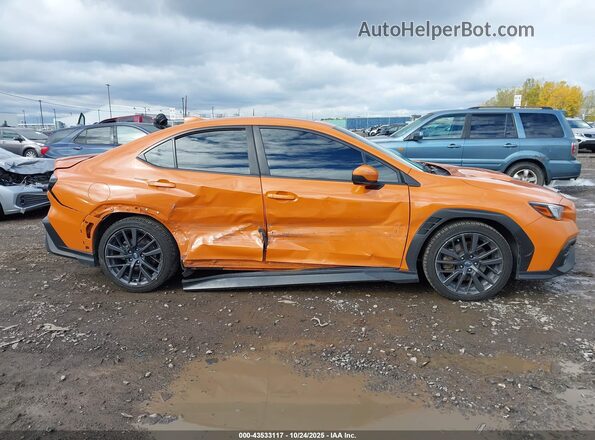 JF1VBAF69P9807467 2023 SUBARU WRX Orange Вид задньої частини салону