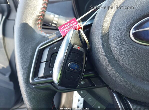 JF1VBAF6XN9010500 2022 SUBARU WRX Gray Widok deski rozdzielczej