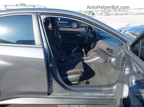 JF1VBAF6XN9010500 2022 SUBARU WRX Gray Widok wnętrza z przodu