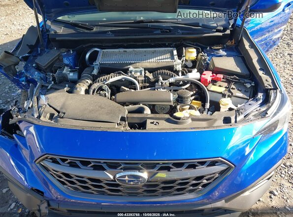 JF1VBAH67R9820038 2024 SUBARU WRX Blue Widok z tyłu
