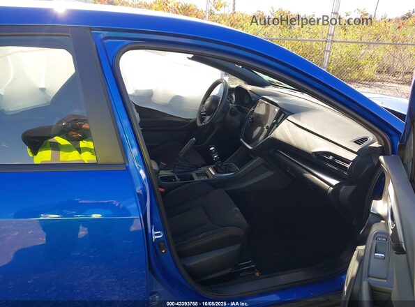 JF1VBAH67R9820038 2024 SUBARU WRX Blue Widok wnętrza z przodu