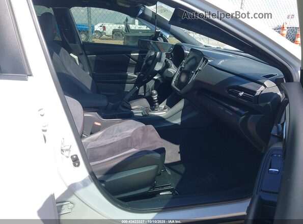 JF1VBAL61P9809993 2023 SUBARU WRX White წინა სალონის ხედი