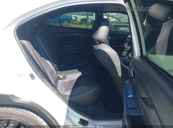 JF1VBAL61P9809993 2023 SUBARU WRX White VIN კოდის სტიკერის ხედი