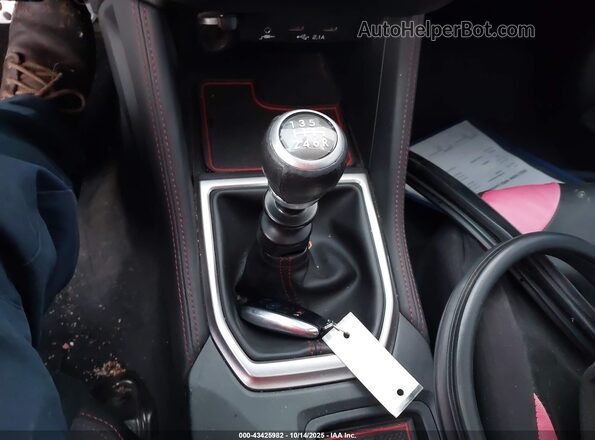 JF1VBAL62N9024914 2022 SUBARU WRX Black Dashboard view